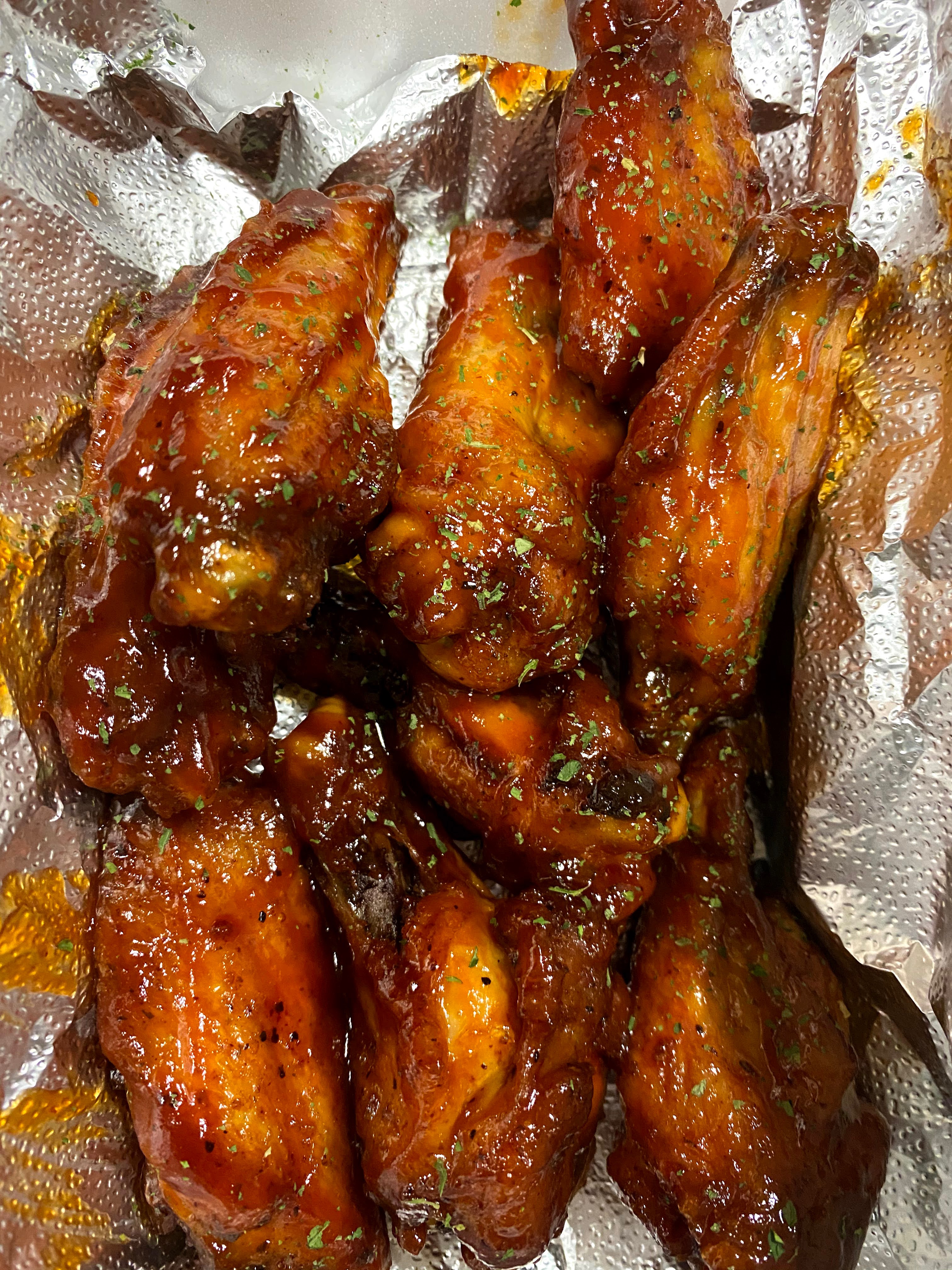 Glazed Chicken Wings
